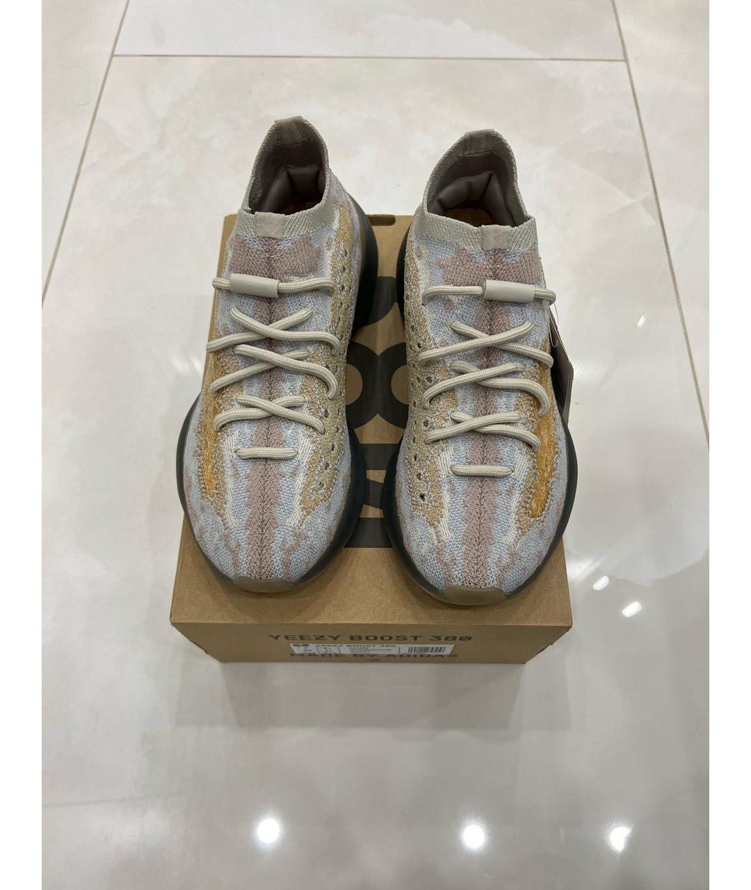 ADIDAS YEEZY Мульти текстильные кроссовки, фото 2