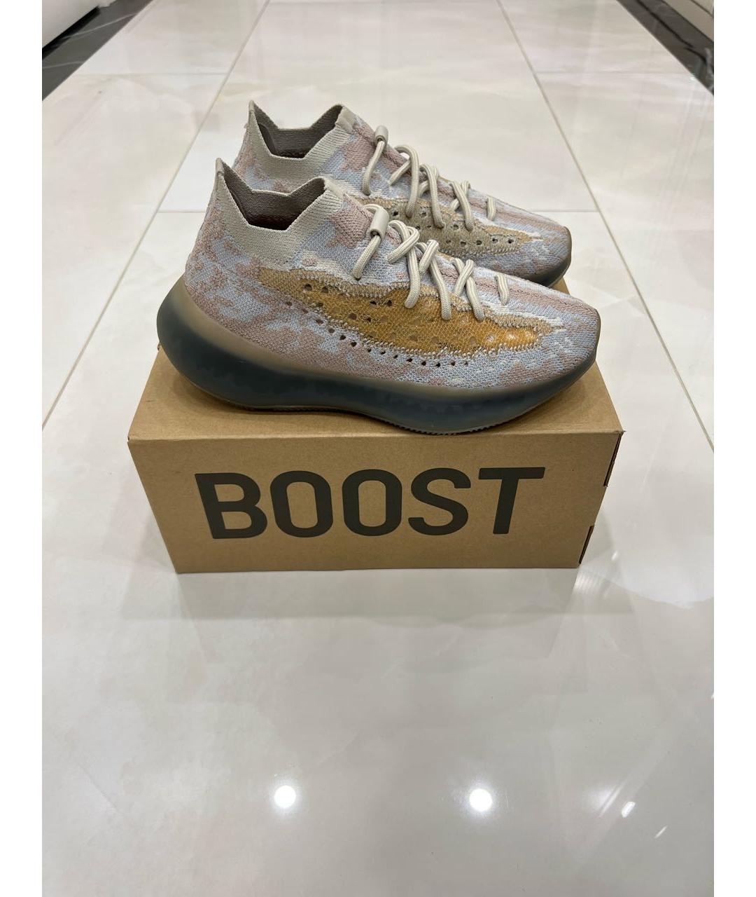 ADIDAS YEEZY Мульти текстильные кроссовки, фото 8