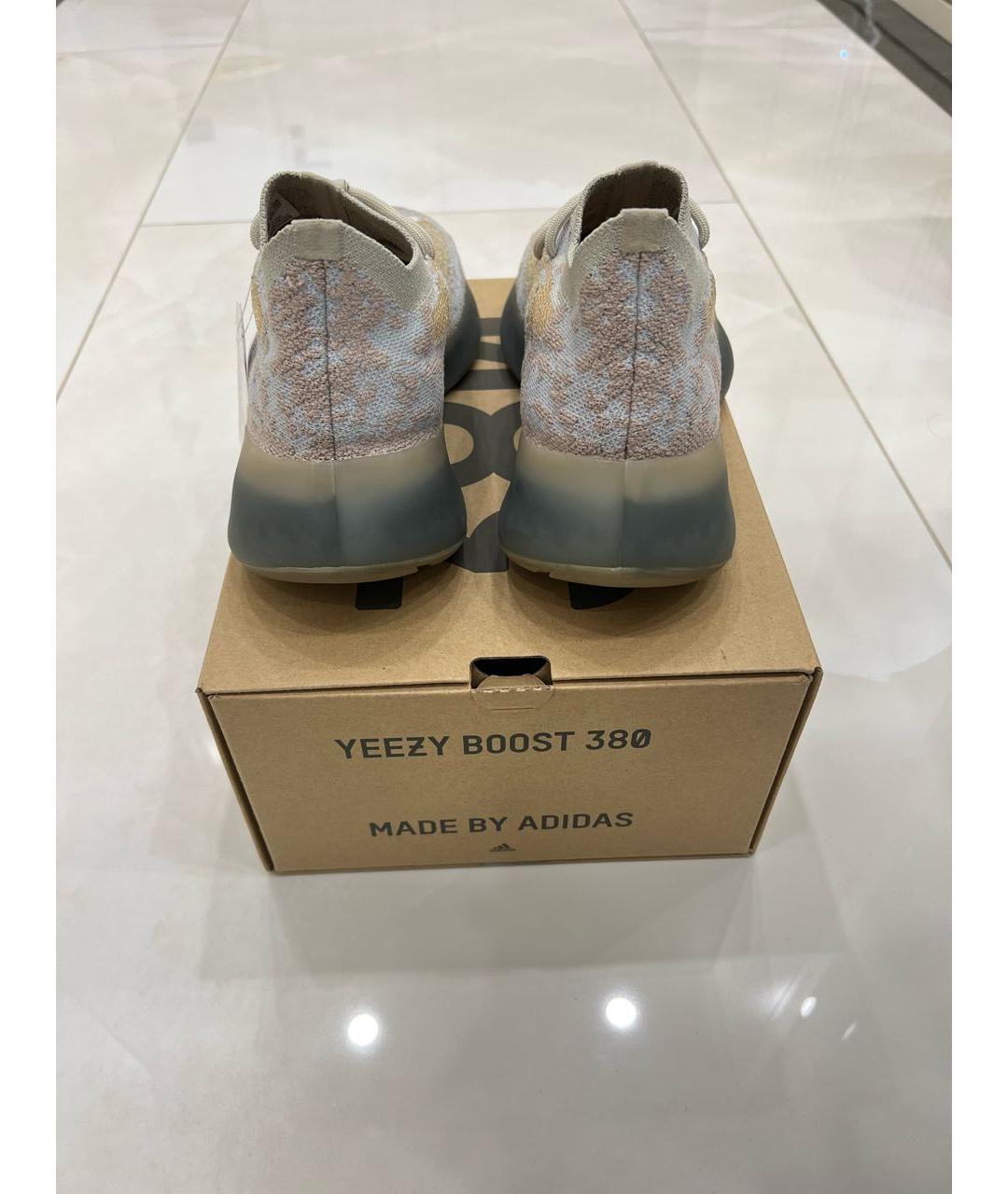 ADIDAS YEEZY Мульти текстильные кроссовки, фото 4