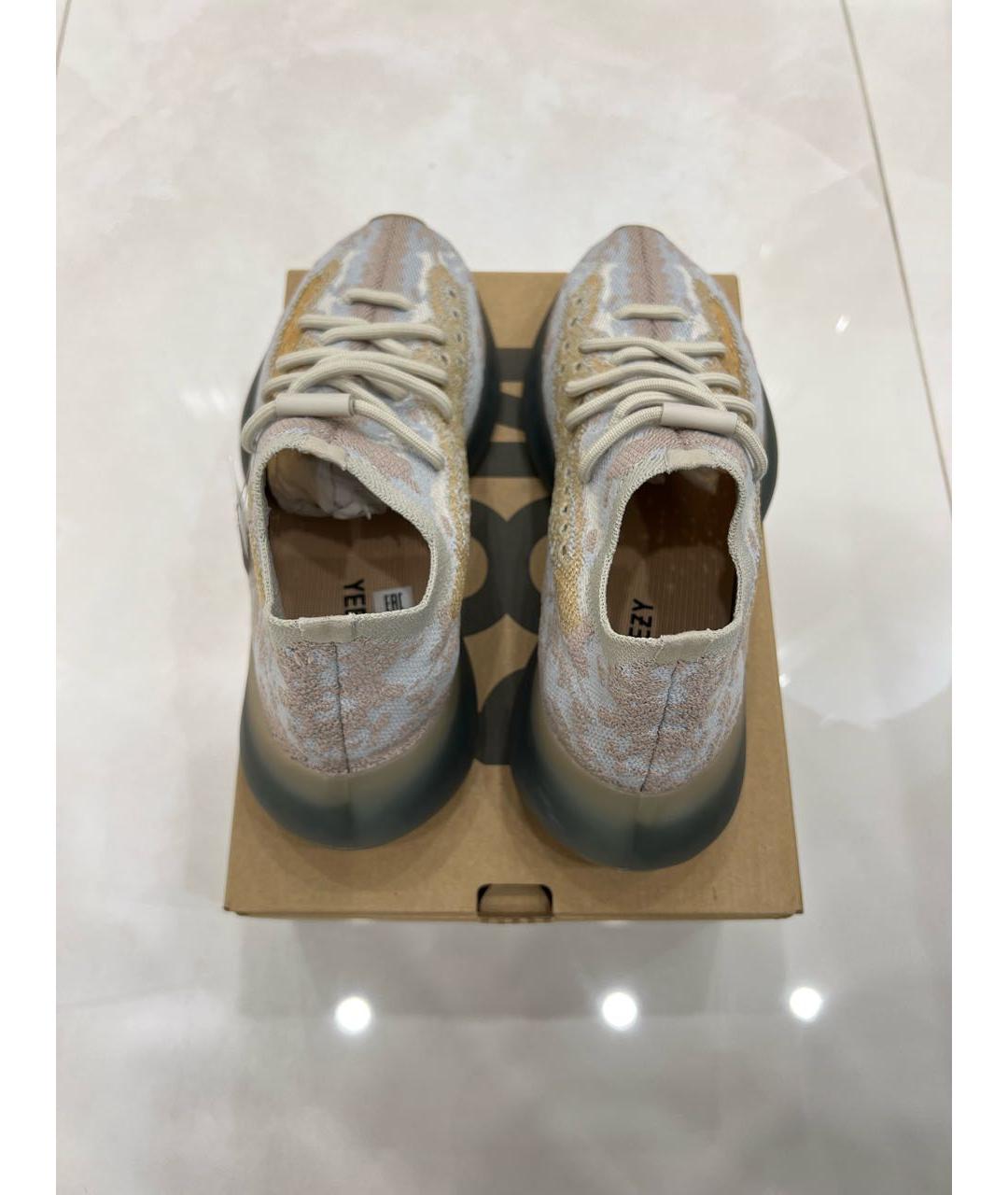 ADIDAS YEEZY Мульти текстильные кроссовки, фото 3