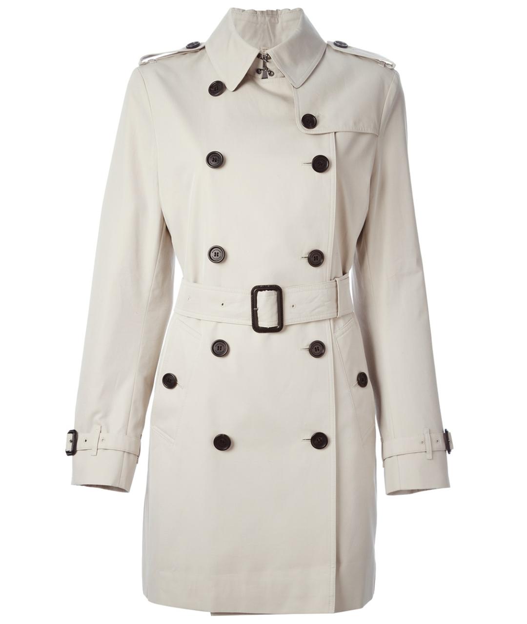 BURBERRY Бежевое пальто, фото 1