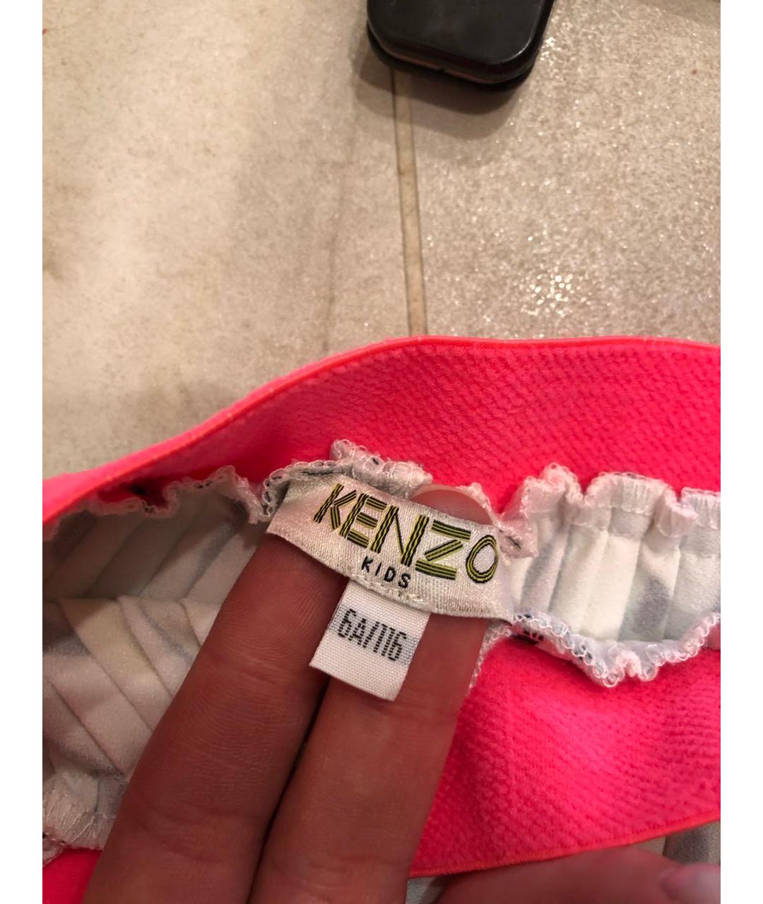 KENZO Мульти полиэстеровая юбка, фото 6