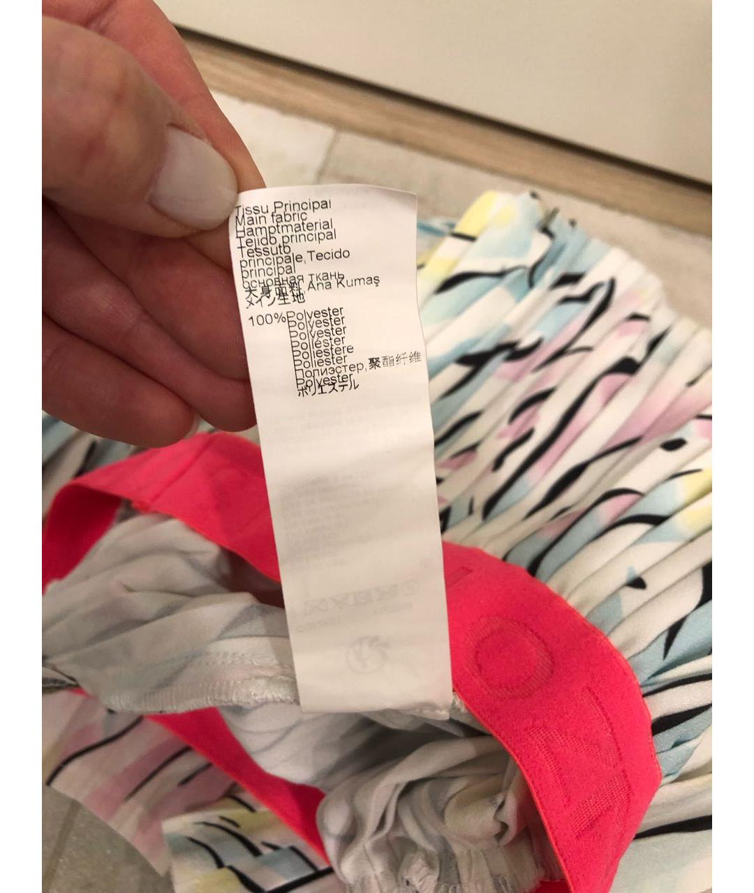 KENZO Мульти полиэстеровая юбка, фото 8