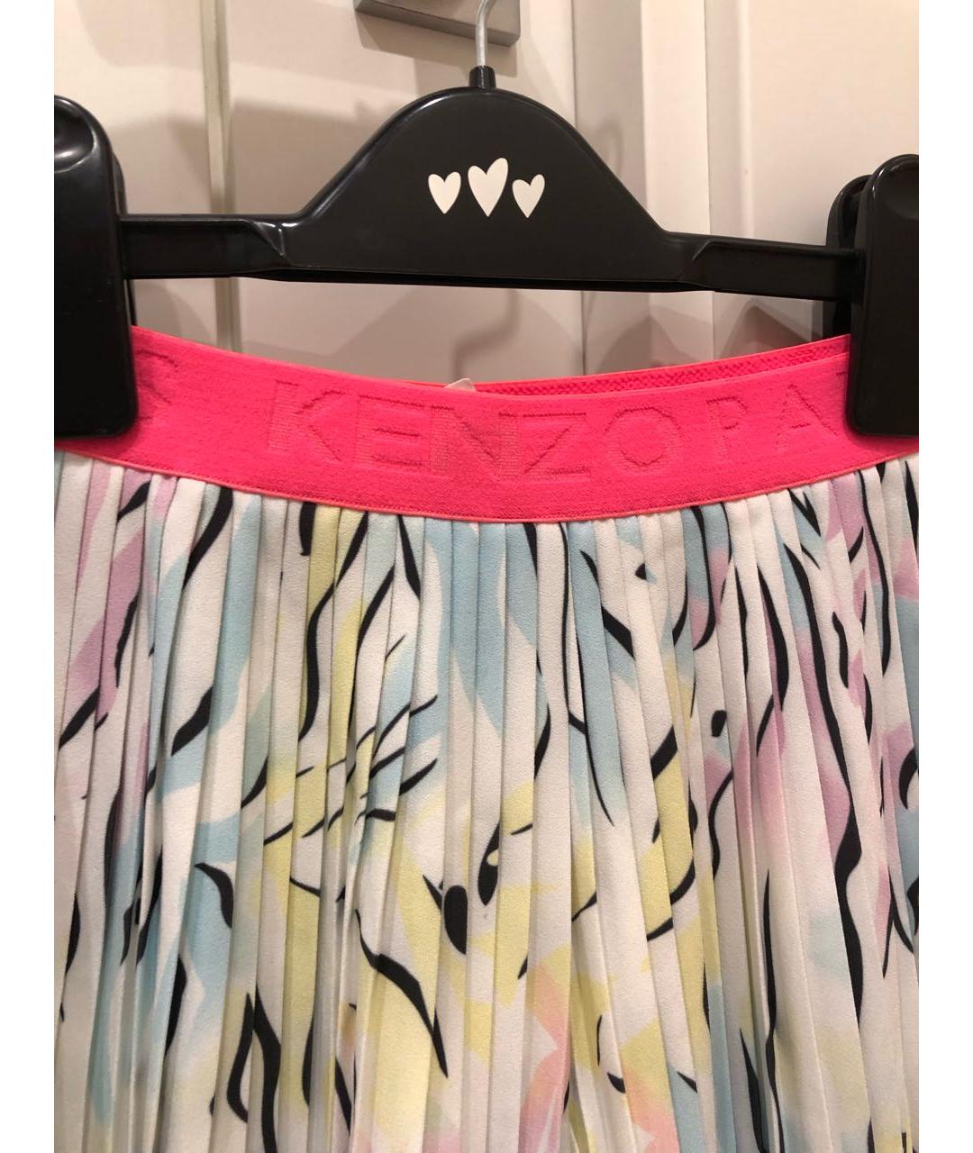 KENZO Мульти полиэстеровая юбка, фото 2