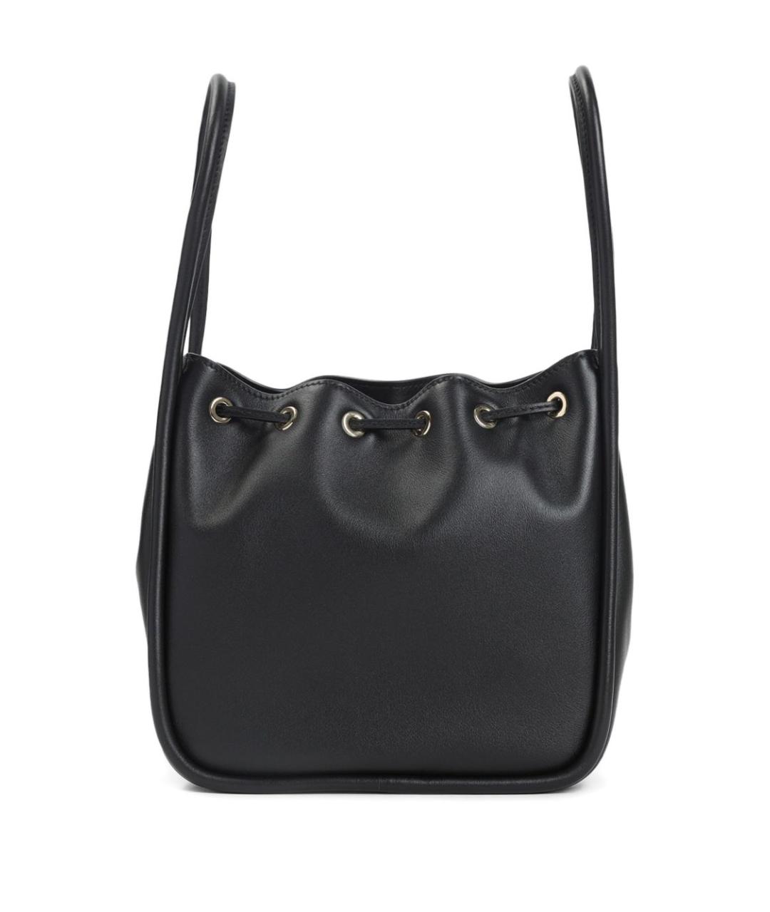 PRADA Черная кожаная сумка тоут, фото 2