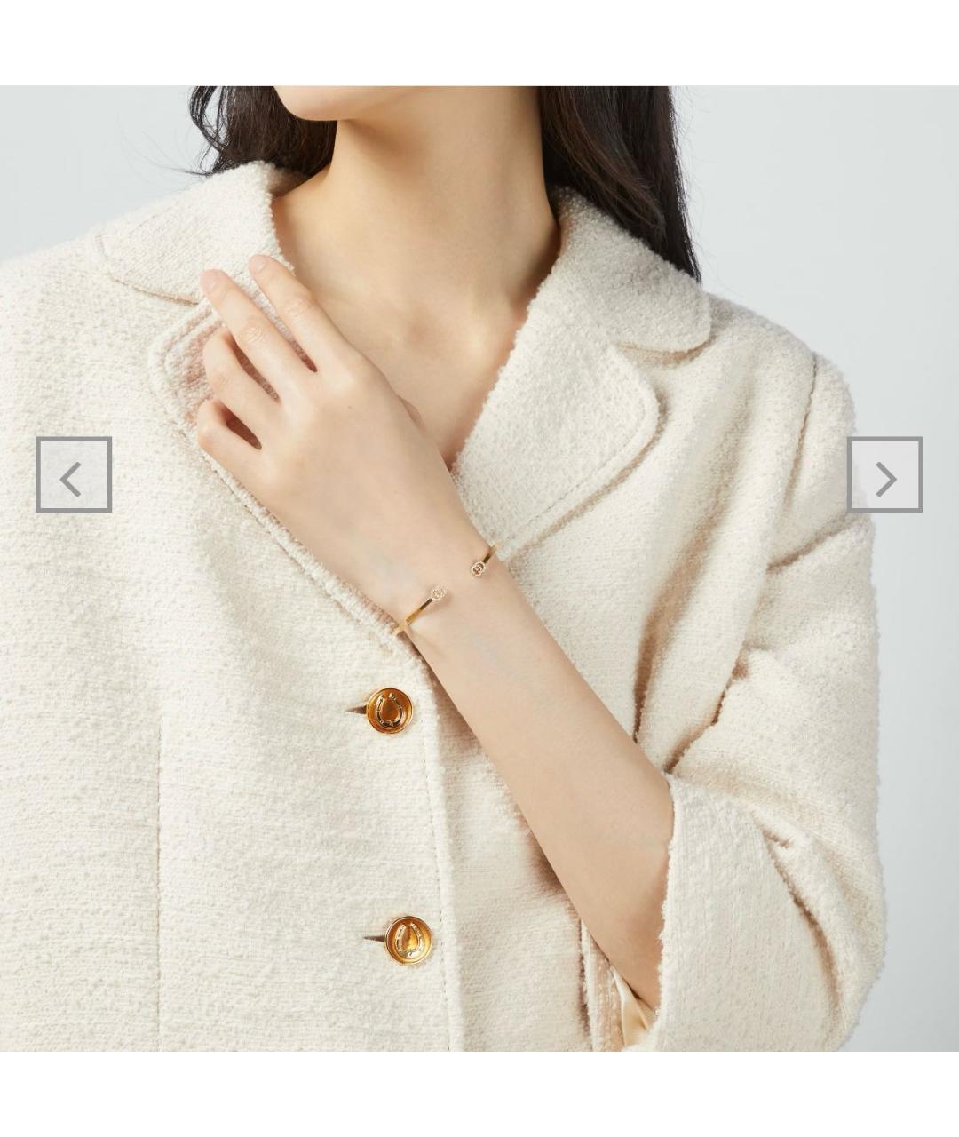 GUCCI Золотой браслет из желтого золота, фото 3