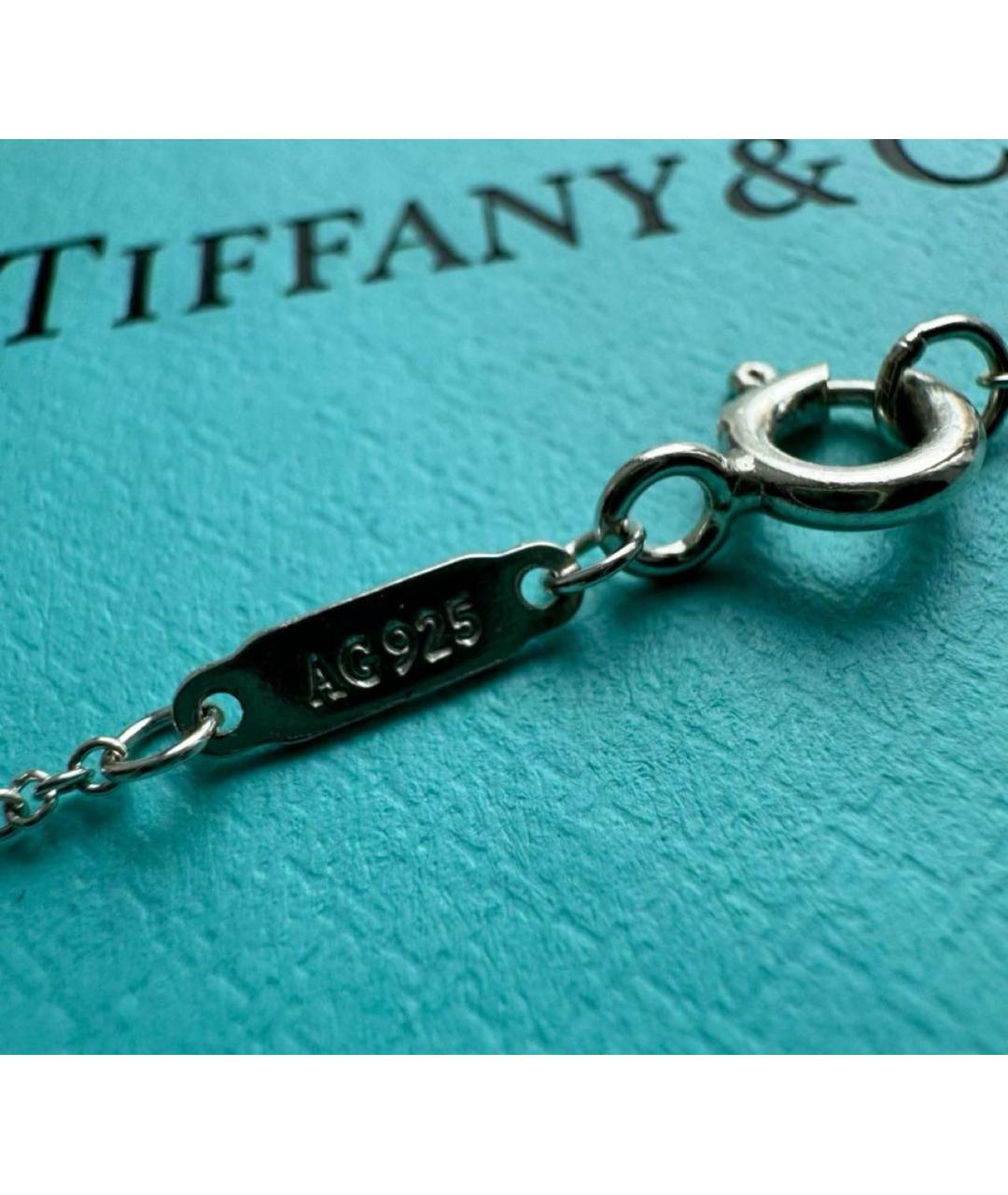 TIFFANY&CO Бирюзовая серебряная подвеска, фото 3