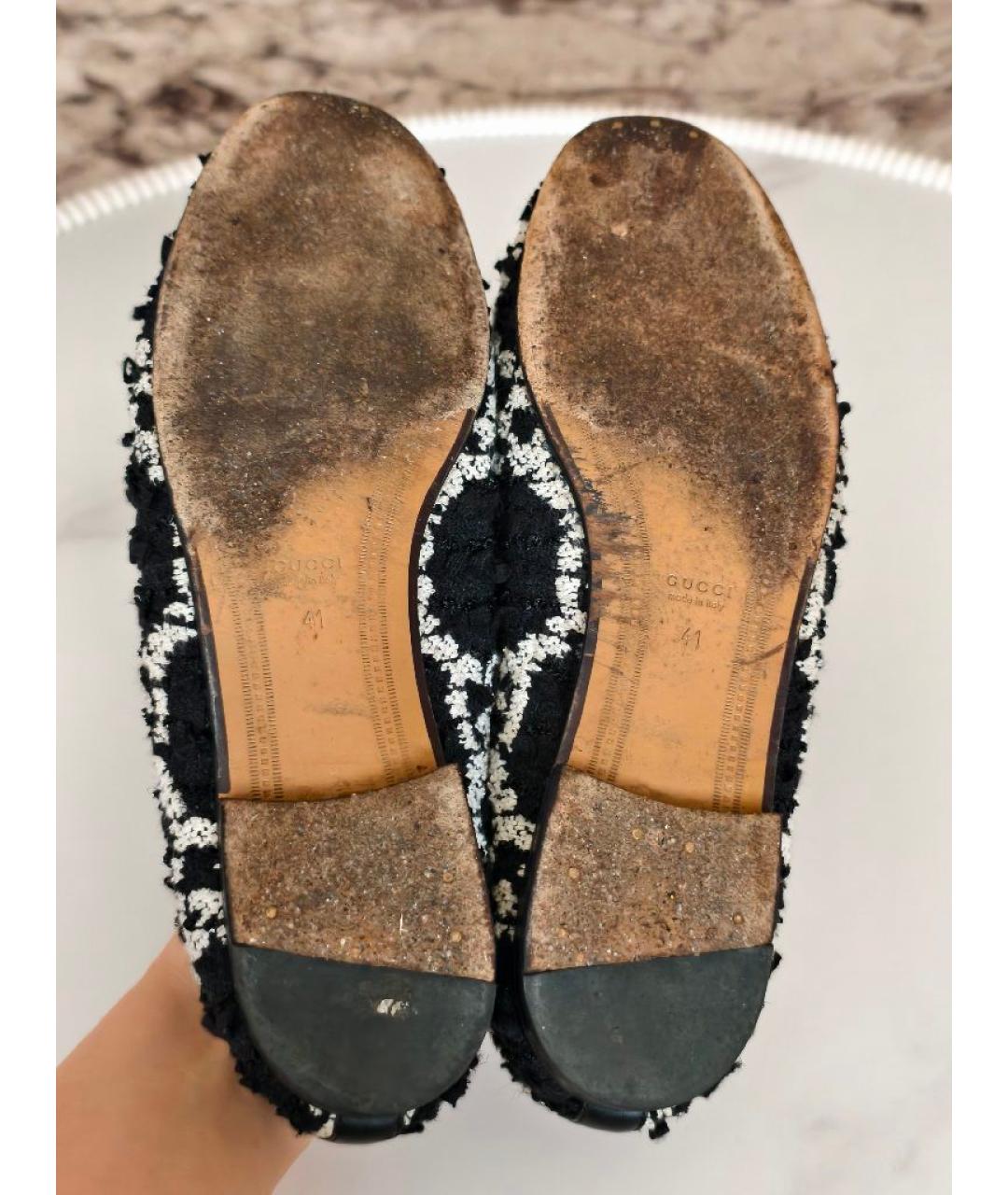 GUCCI Черные лоферы, фото 7