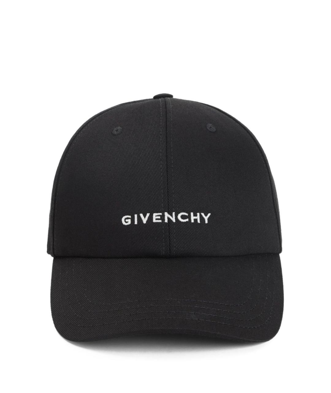GIVENCHY Черная хлопковая кепка/бейсболка, фото 1