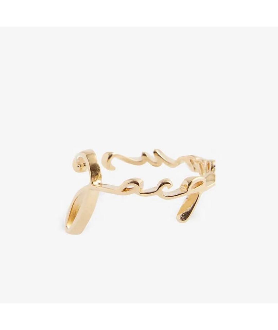 JACQUEMUS Золотое металлическое кольцо, фото 7