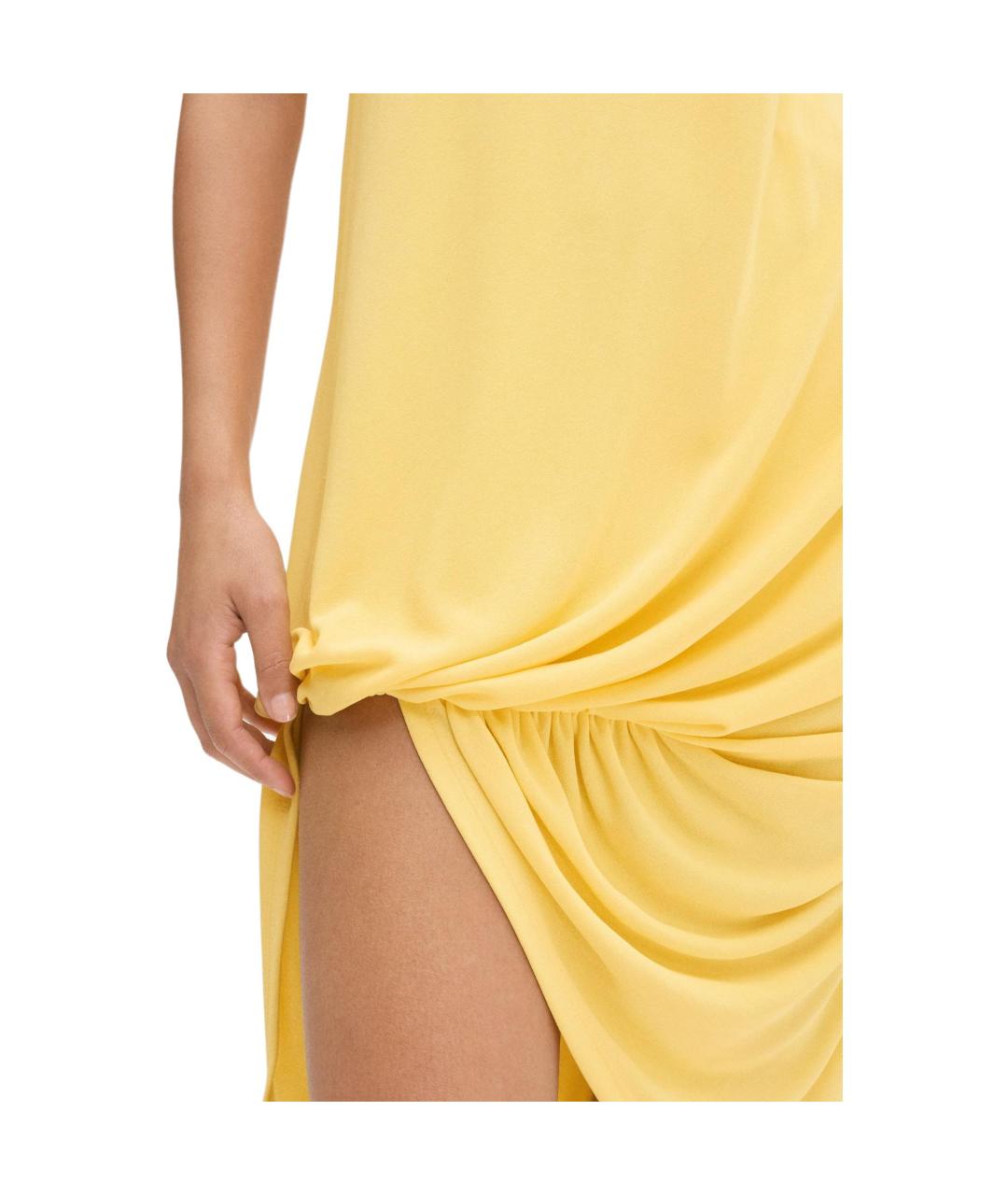 JACQUEMUS Желтое повседневное платье, фото 2