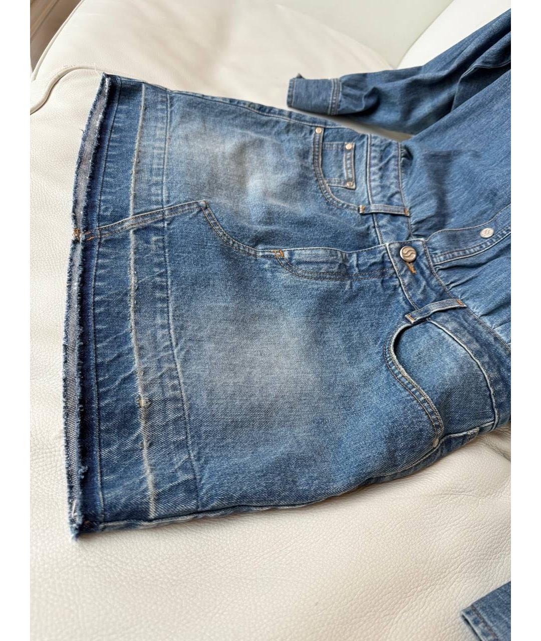 STELLA MCCARTNEY Голубое деним платье, фото 4