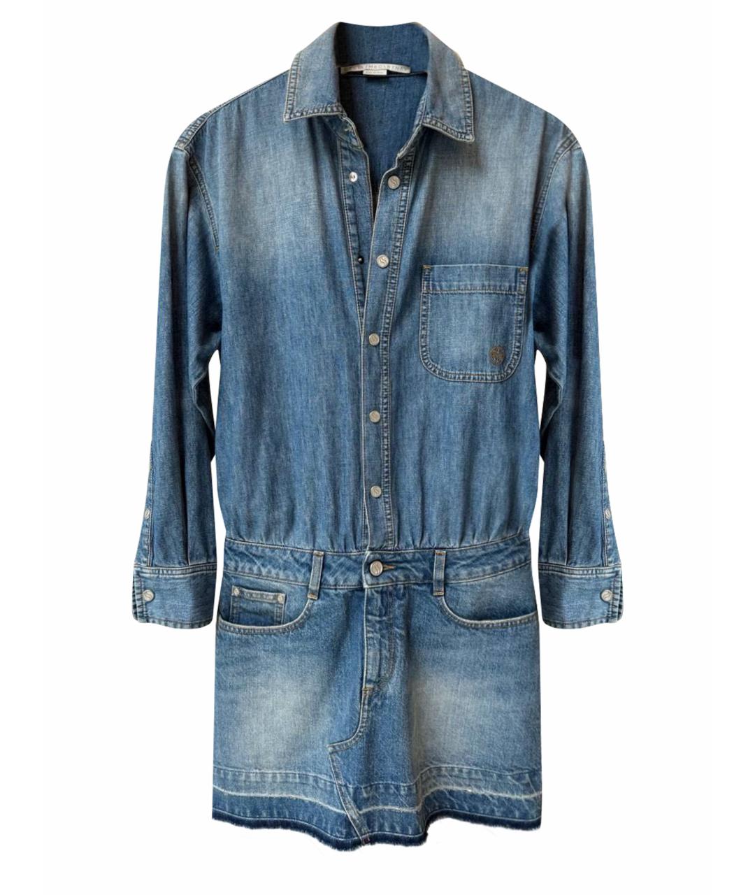 STELLA MCCARTNEY Голубое деним платье, фото 1