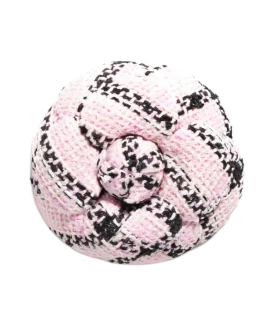 CHANEL Розовая булавка / брошь, фото 1