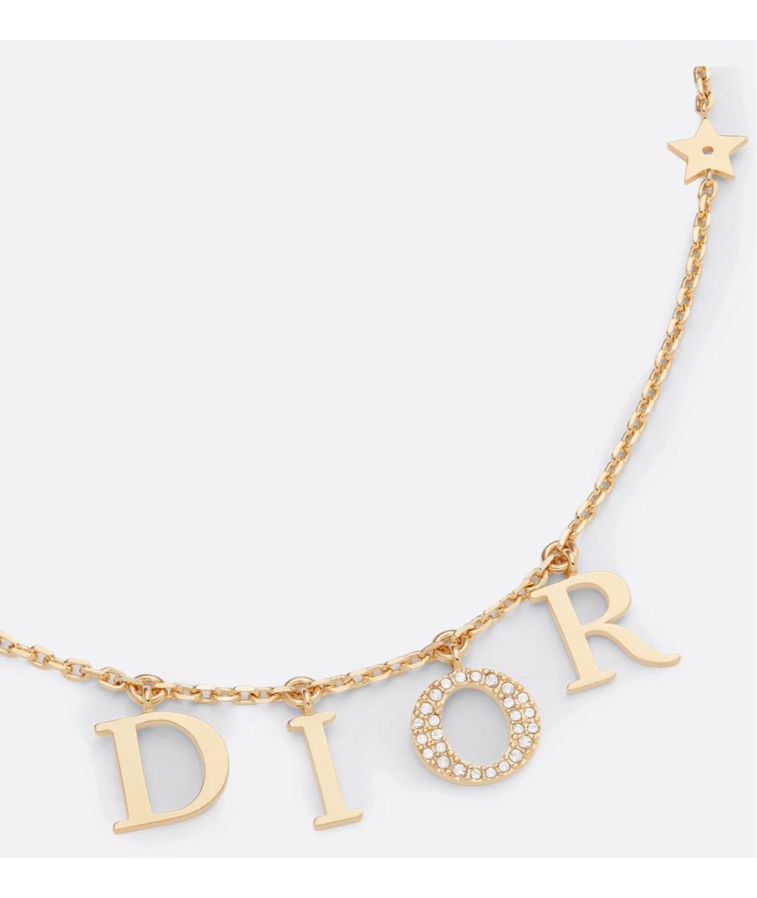 CHRISTIAN DIOR Золотая подвеска, фото 2