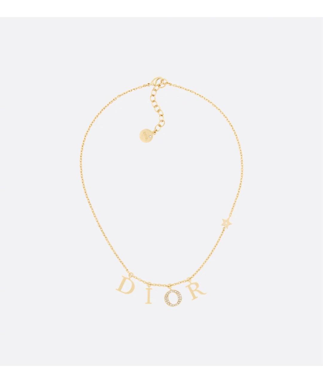 CHRISTIAN DIOR Золотая подвеска, фото 4