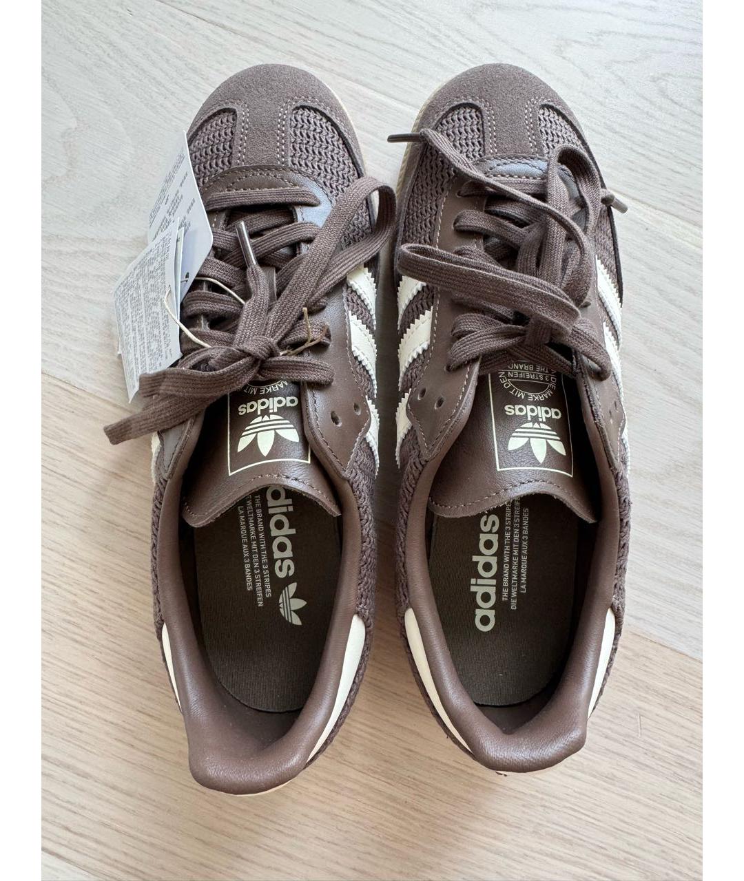 ADIDAS Коричневые кроссовки, фото 3