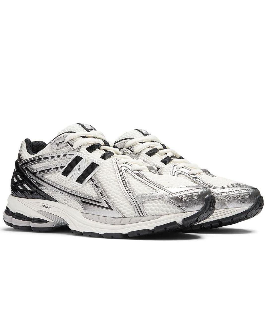 NEW BALANCE Белые текстильные низкие кроссовки / кеды, фото 6