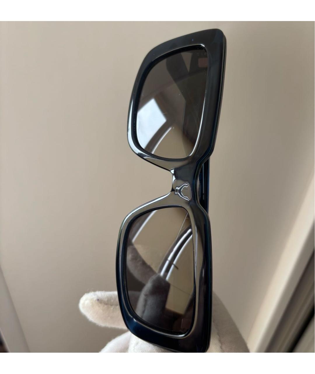 KARL LAGERFELD Синие пластиковые солнцезащитные очки, фото 5