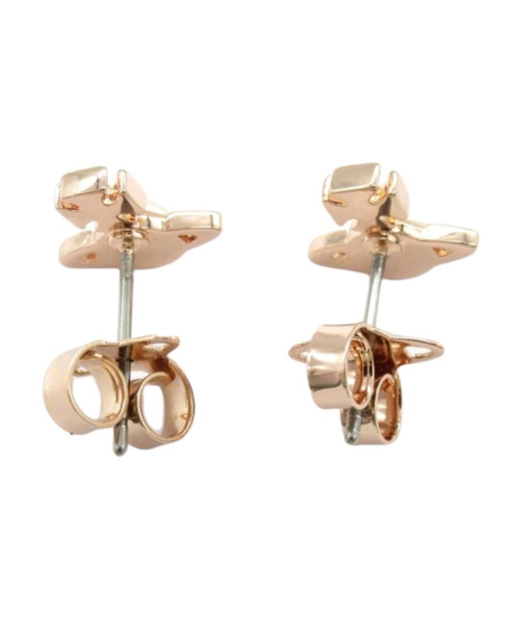 VIVIENNE WESTWOOD Золотые металлические серьги, фото 4