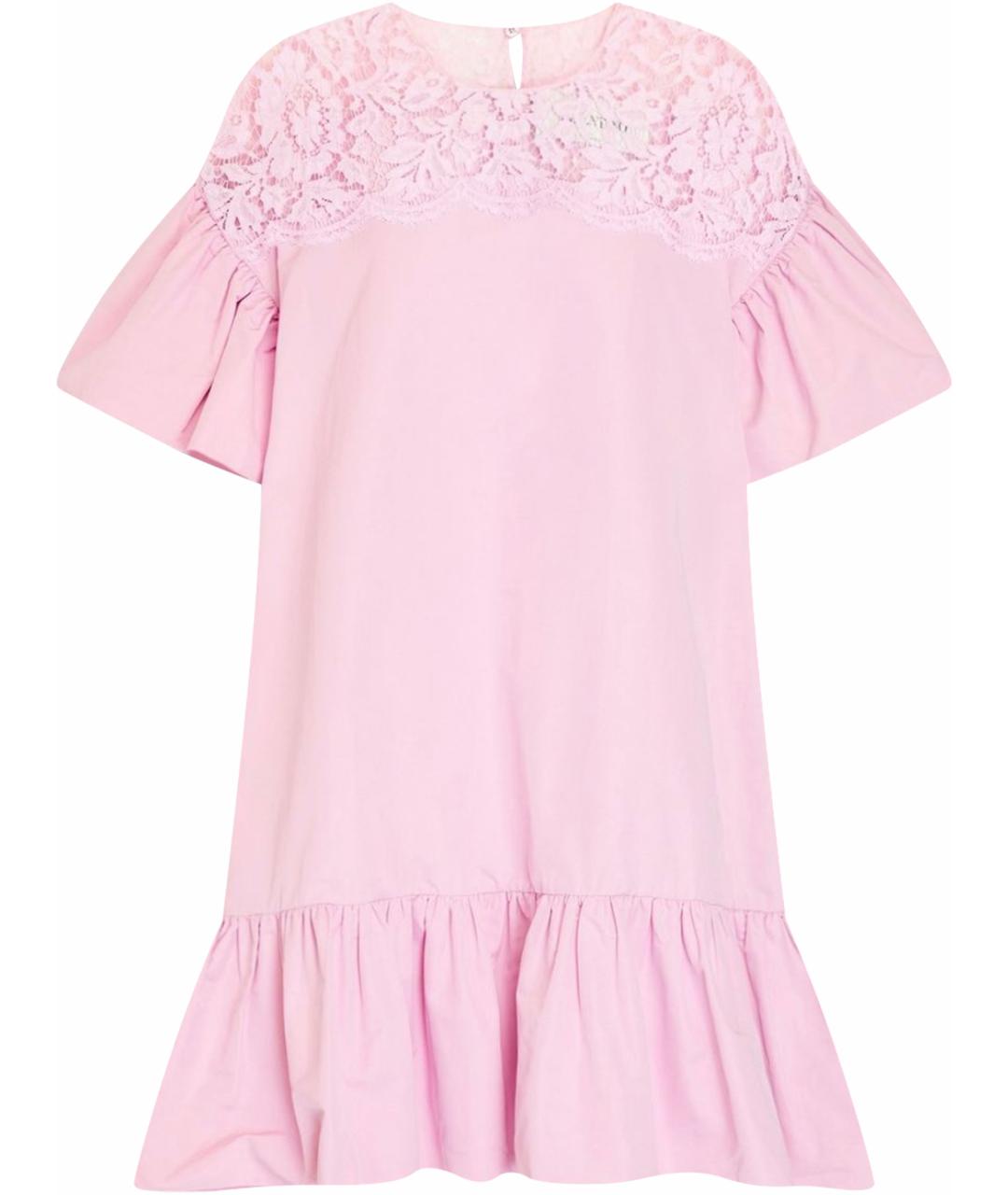 VALENTINO Розовое коктейльное платье, фото 1