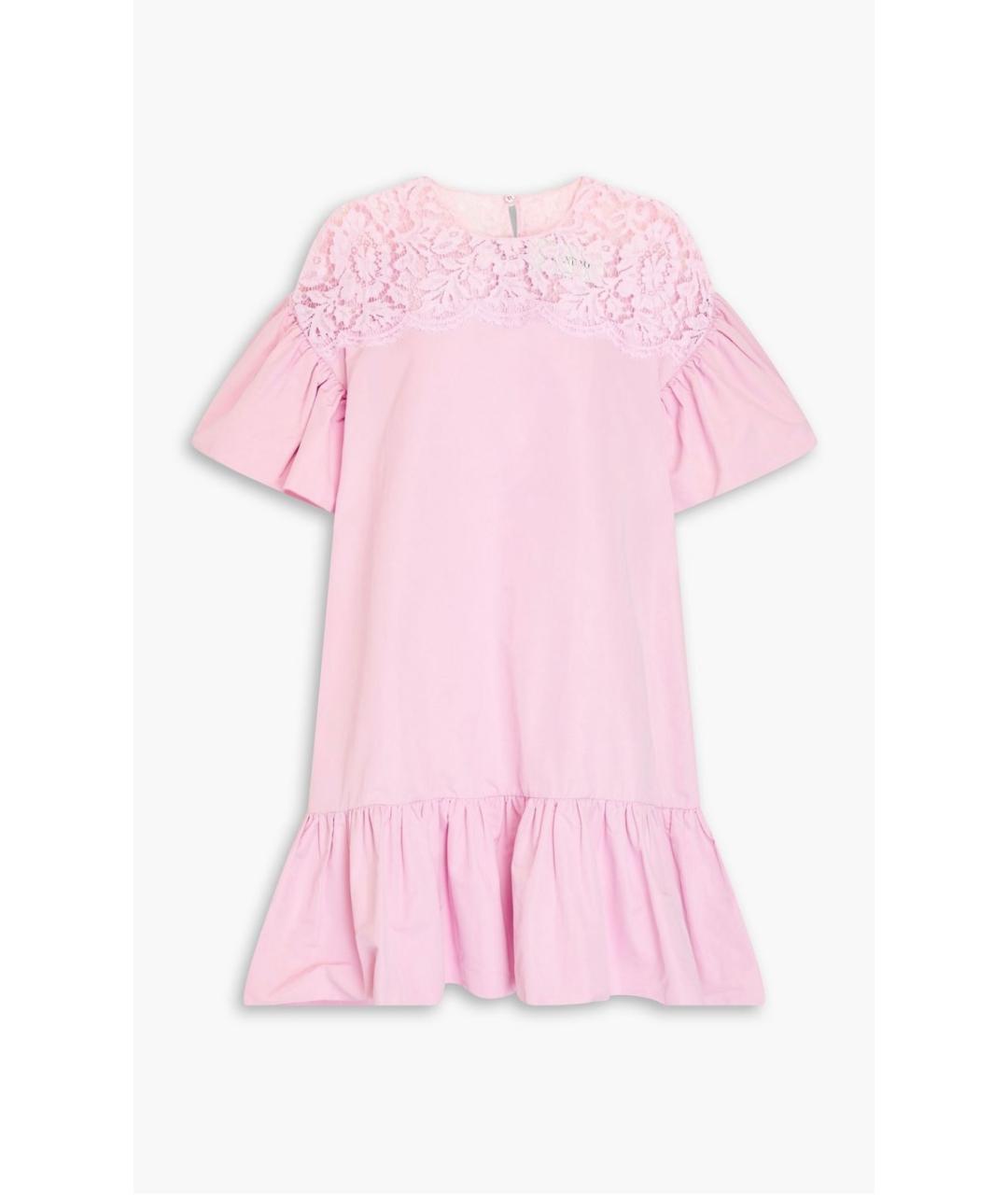 VALENTINO Розовое коктейльное платье, фото 4