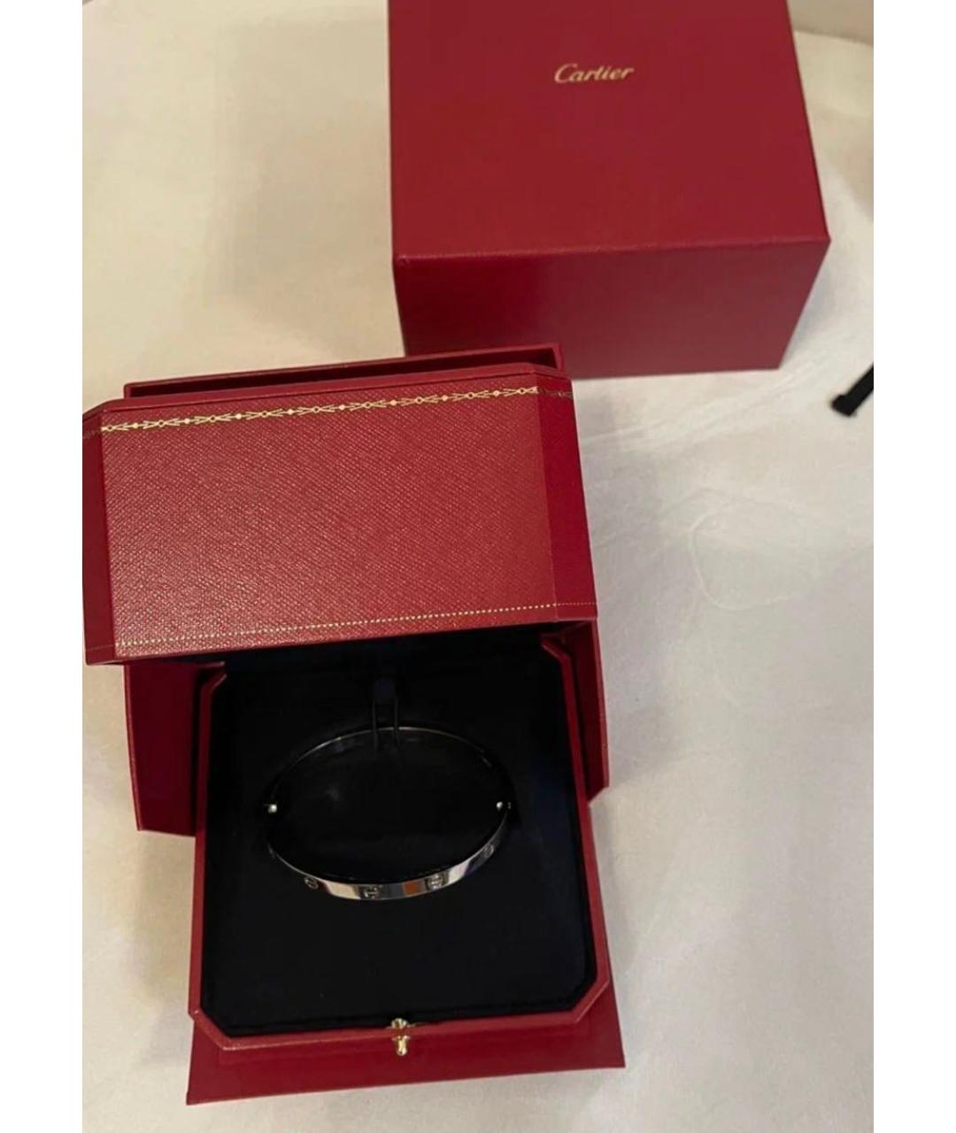 CARTIER Браслет из белого золота, фото 5