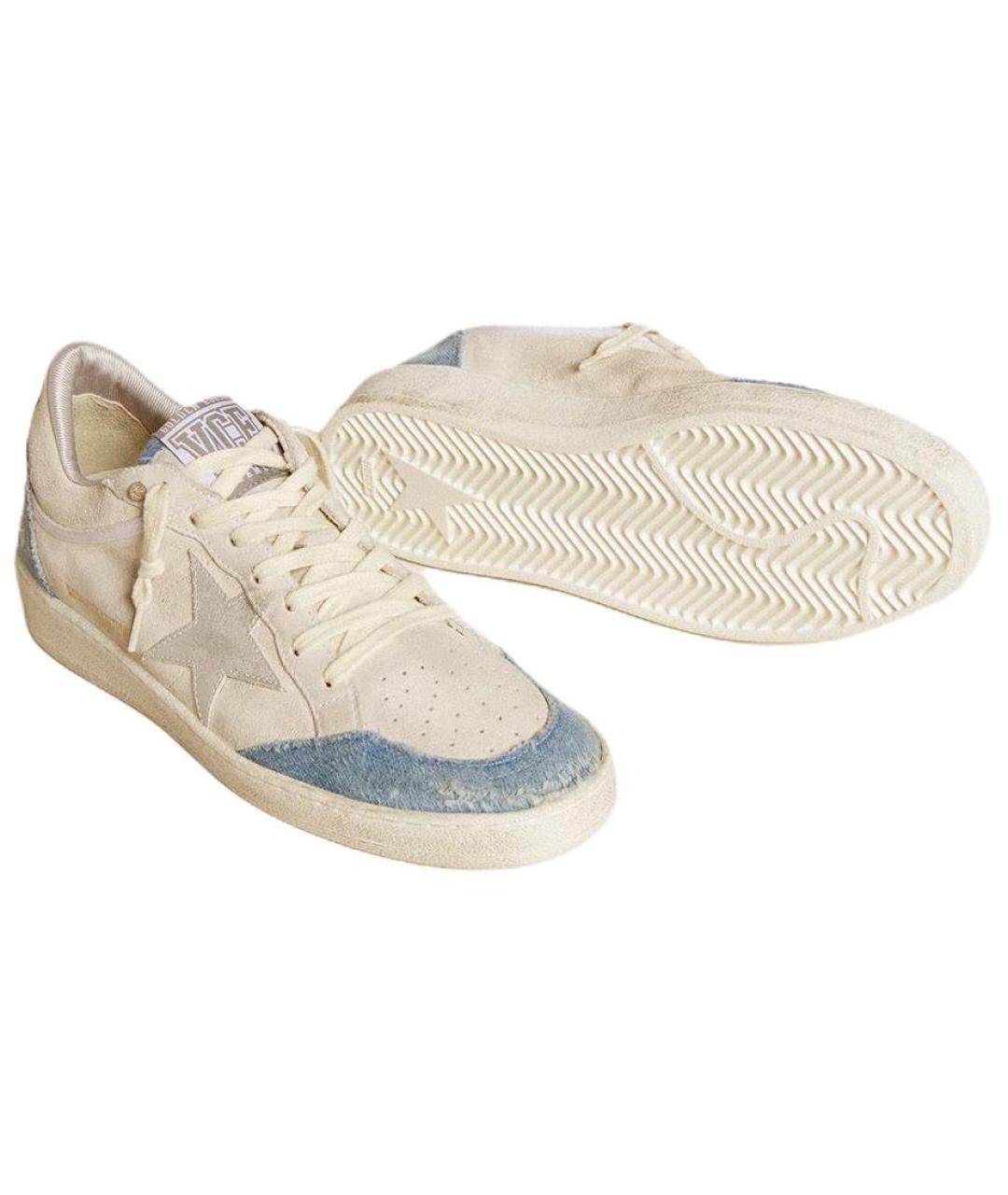 GOLDEN GOOSE DELUXE BRAND Белые кроссовки, фото 4