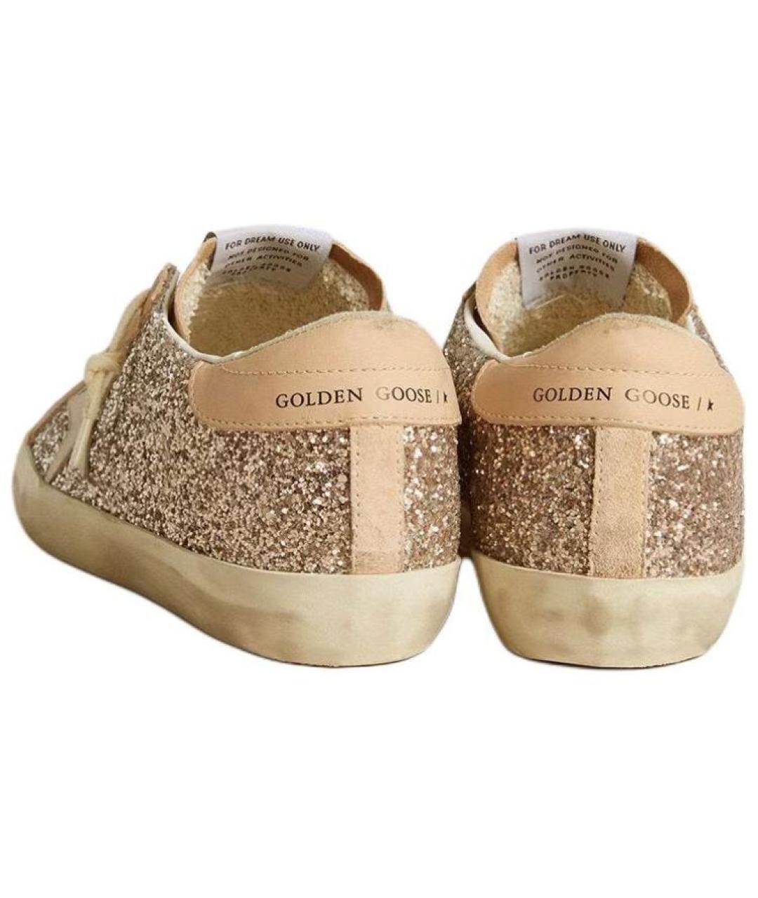 GOLDEN GOOSE DELUXE BRAND Бежевые кеды, фото 4