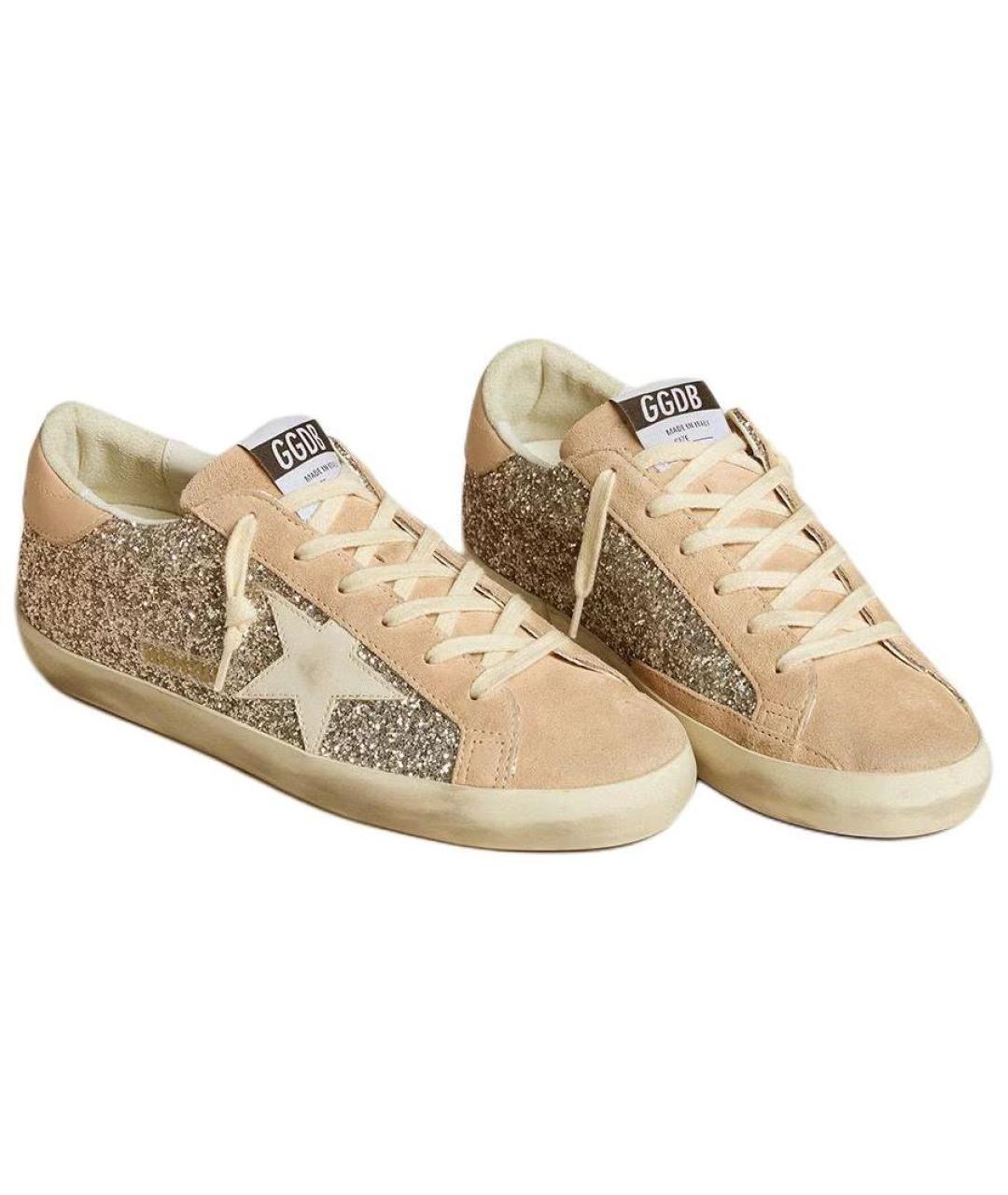 GOLDEN GOOSE DELUXE BRAND Бежевые кеды, фото 3