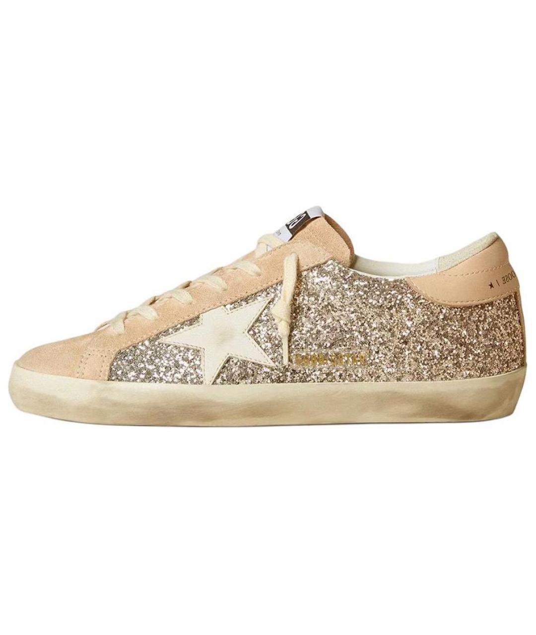 GOLDEN GOOSE DELUXE BRAND Бежевые кеды, фото 2