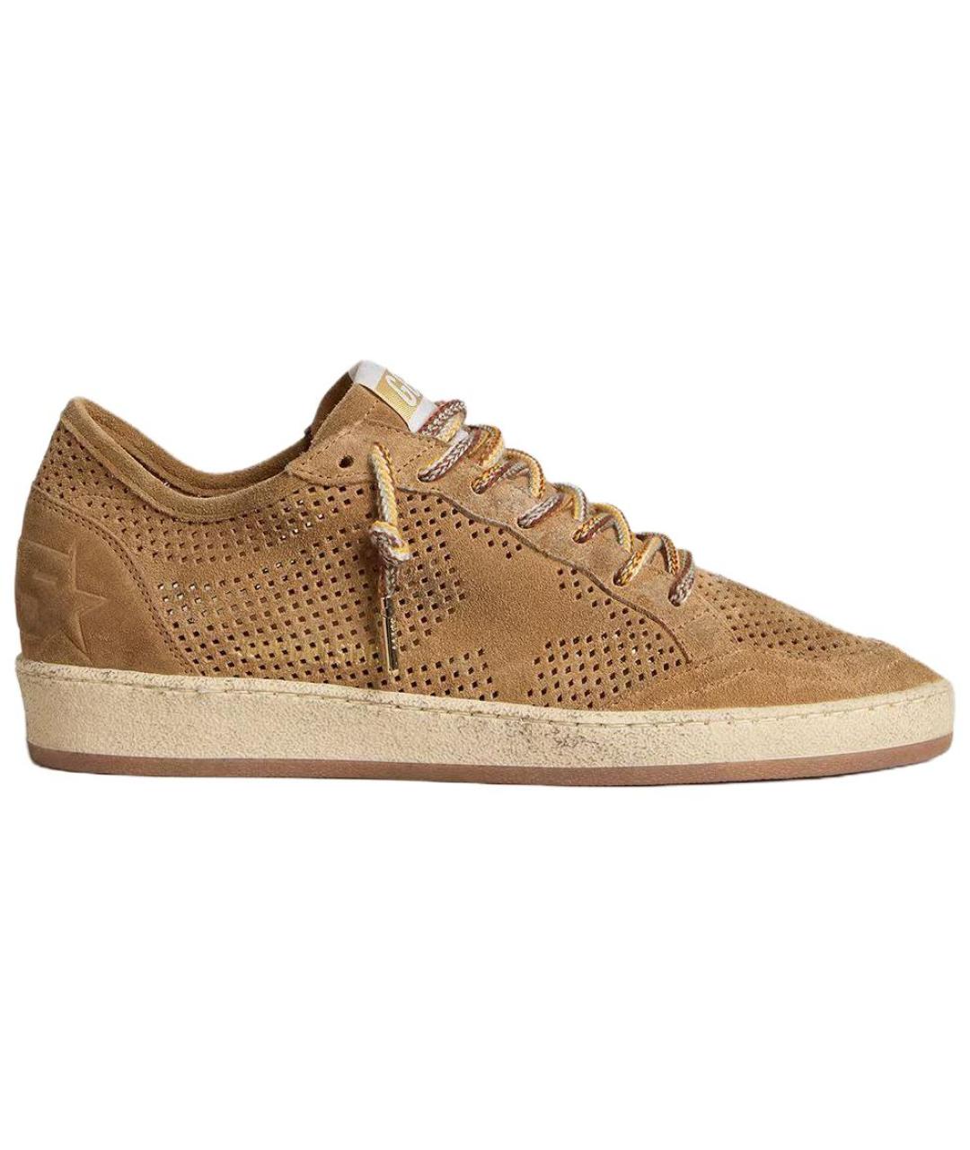 GOLDEN GOOSE DELUXE BRAND Коричневые кроссовки, фото 1