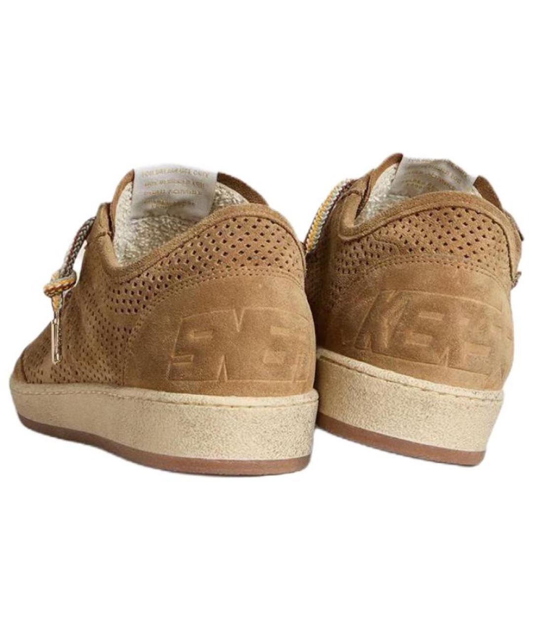 GOLDEN GOOSE DELUXE BRAND Коричневые кроссовки, фото 4