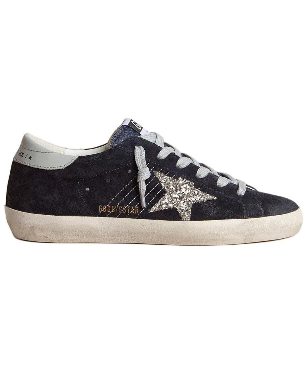 GOLDEN GOOSE DELUXE BRAND Темно-синие кеды, фото 1