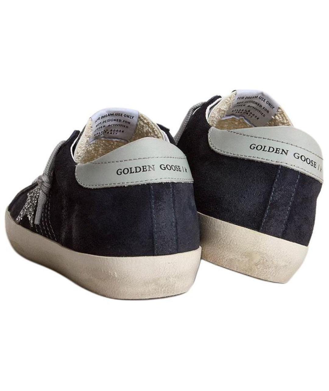 GOLDEN GOOSE DELUXE BRAND Темно-синие кеды, фото 4
