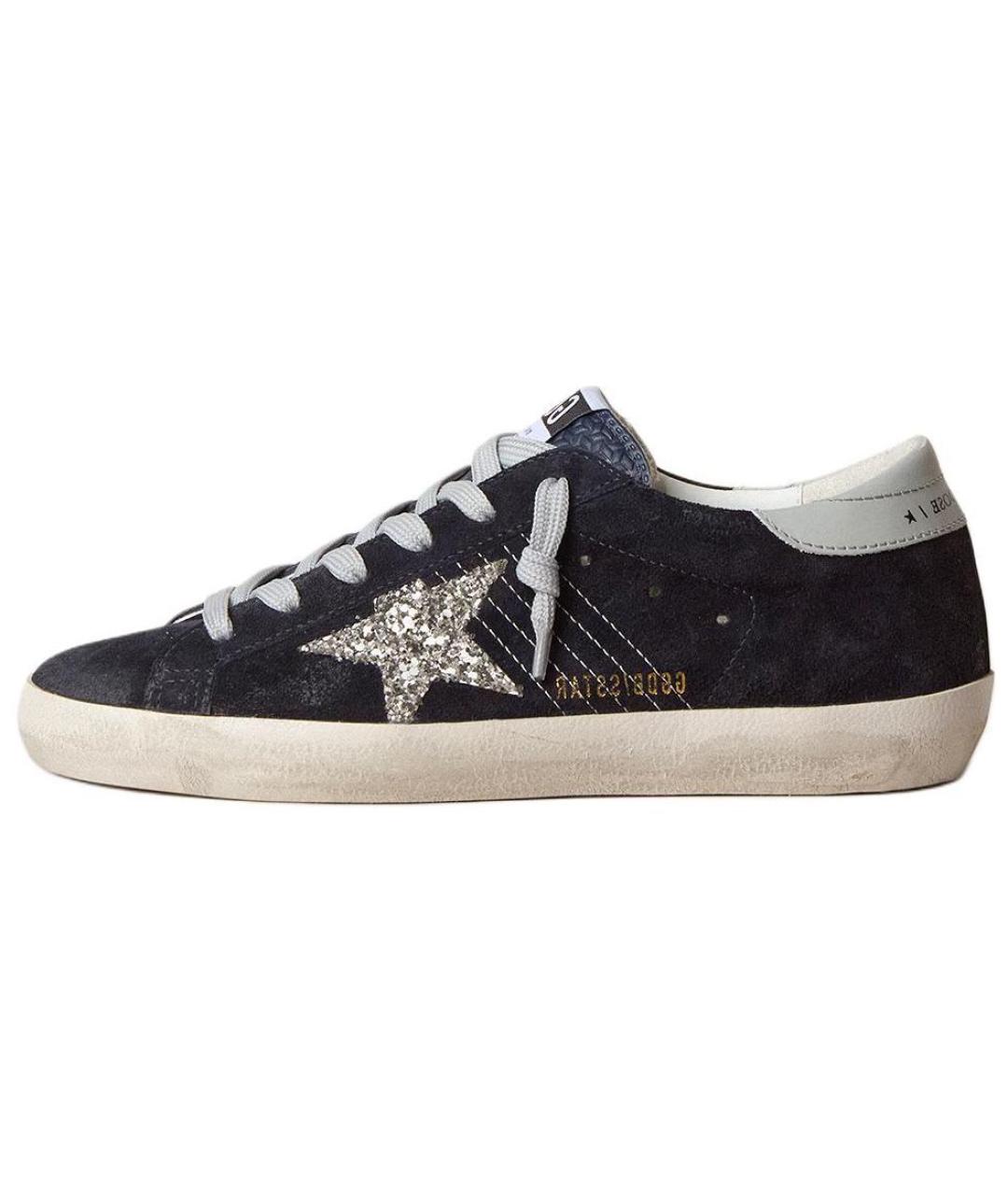 GOLDEN GOOSE DELUXE BRAND Темно-синие кеды, фото 2