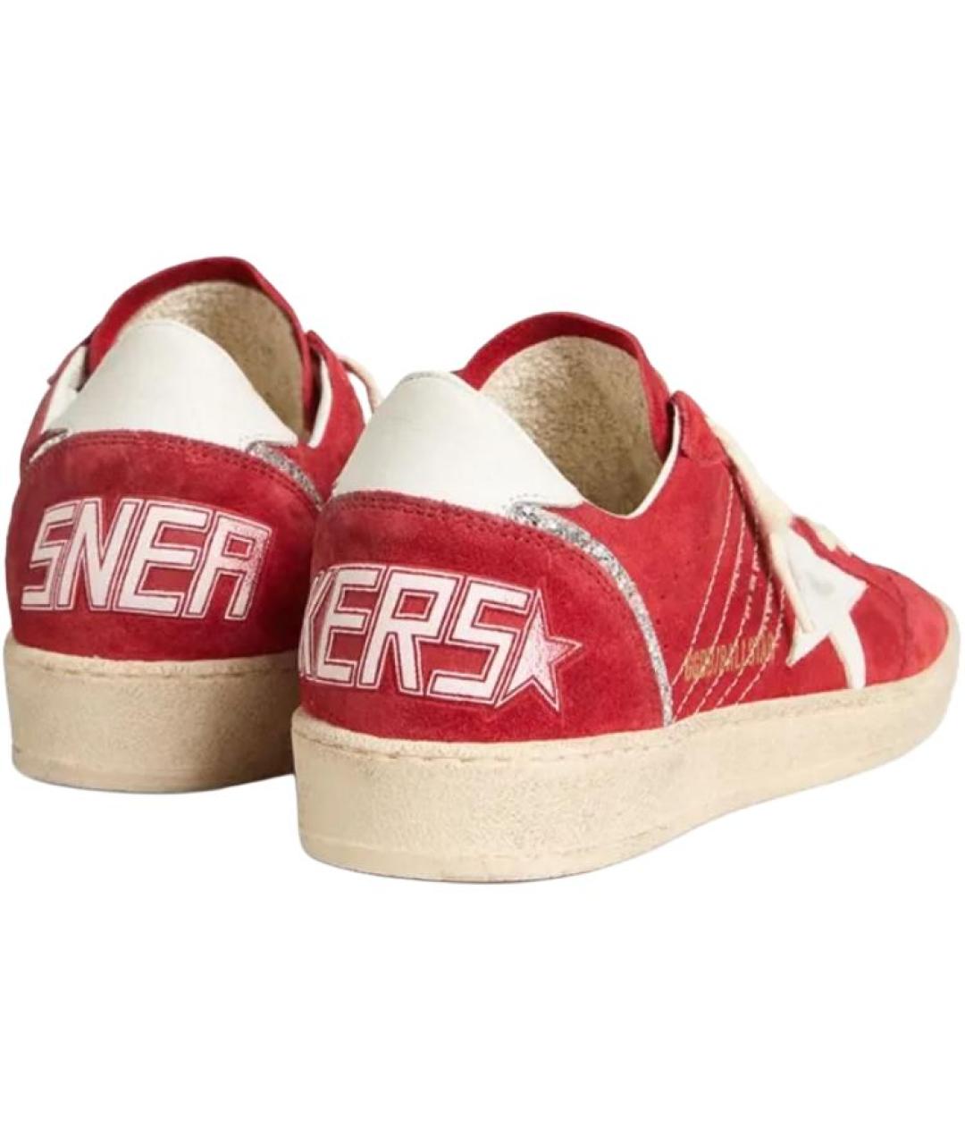 GOLDEN GOOSE DELUXE BRAND Красные кеды, фото 5