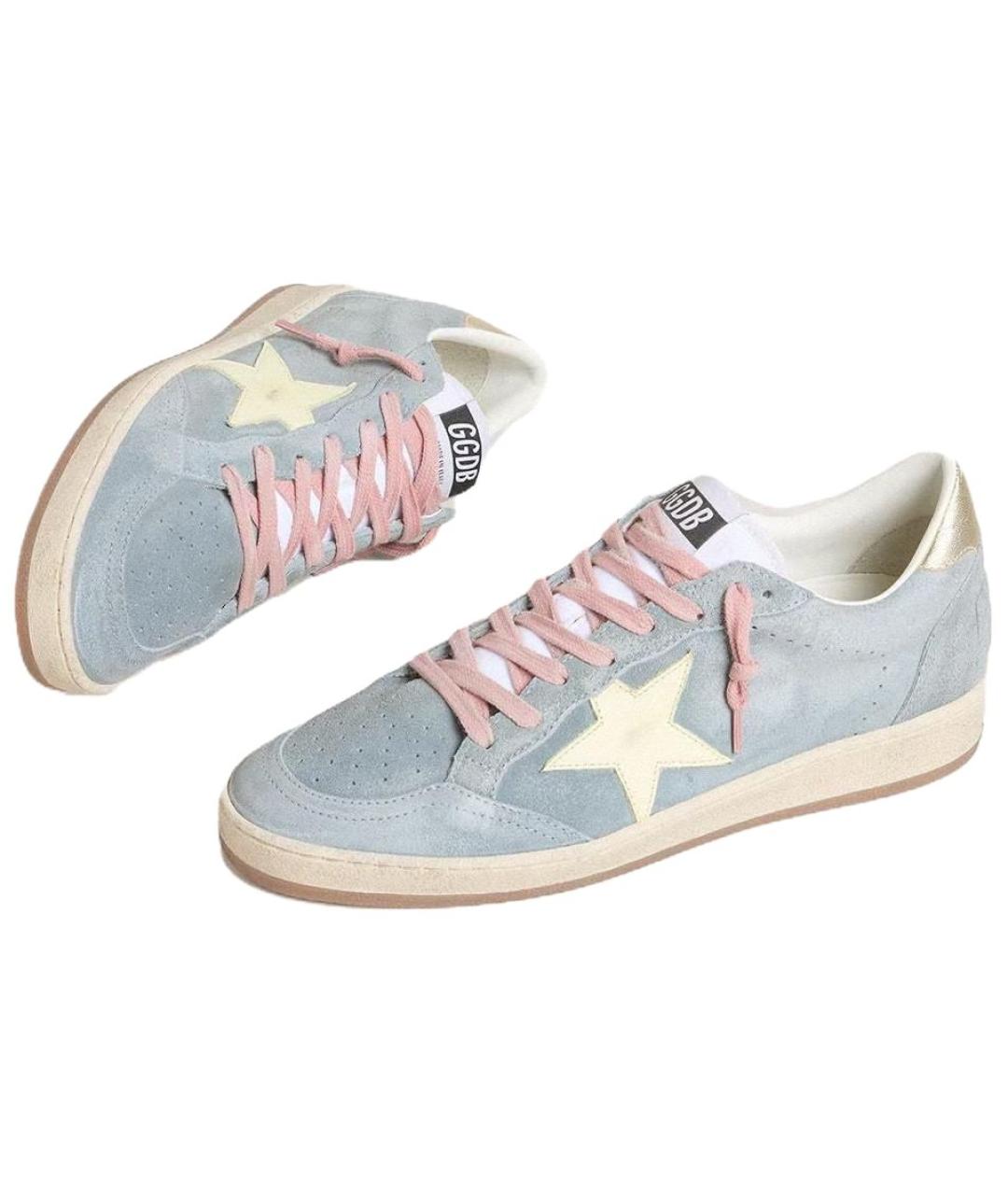GOLDEN GOOSE DELUXE BRAND Голубые кеды, фото 3