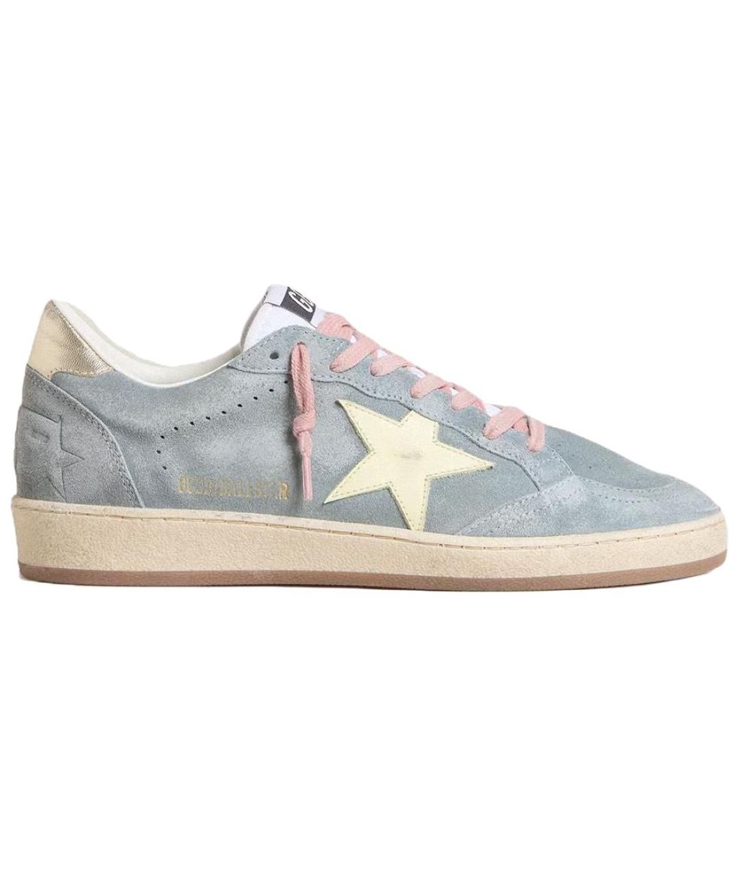 GOLDEN GOOSE DELUXE BRAND Голубые кеды, фото 1