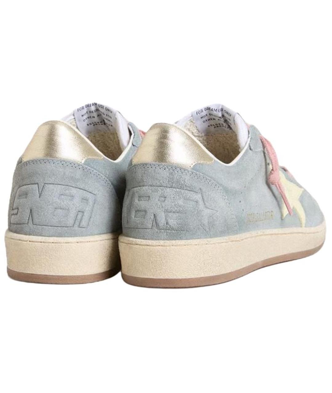 GOLDEN GOOSE DELUXE BRAND Голубые кеды, фото 4