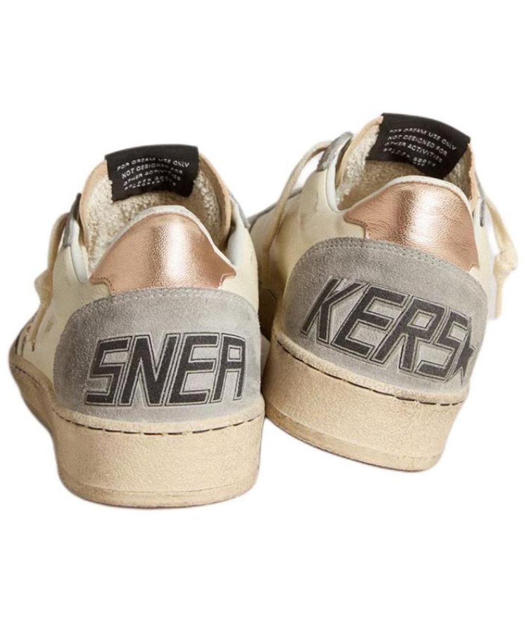 GOLDEN GOOSE DELUXE BRAND Белые кеды, фото 4
