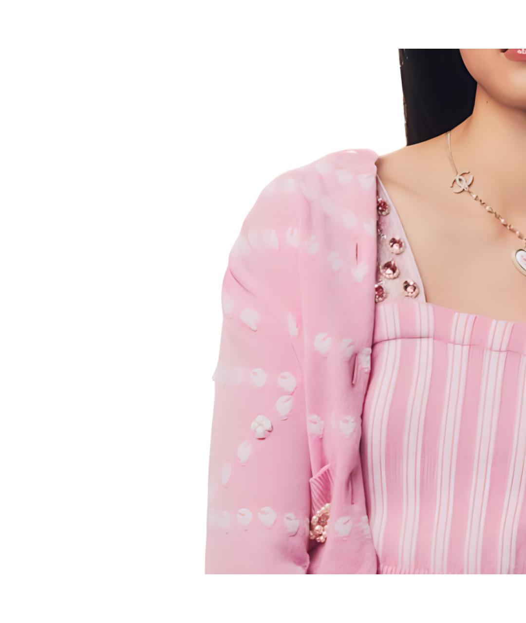 CHANEL Розовый кардиган, фото 2