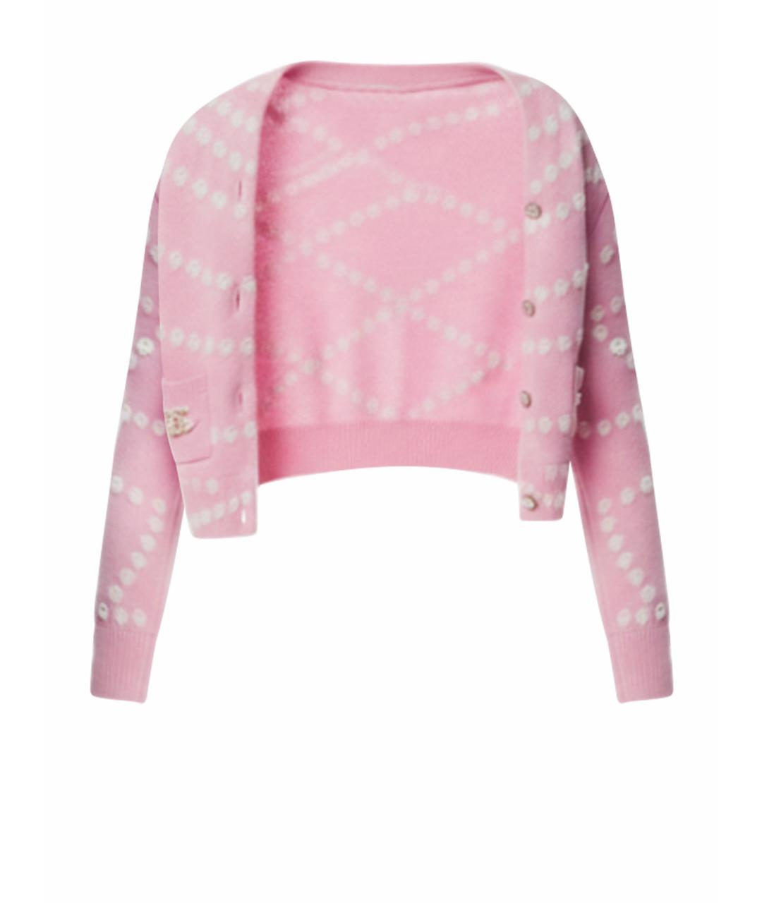 CHANEL Розовый кардиган, фото 1