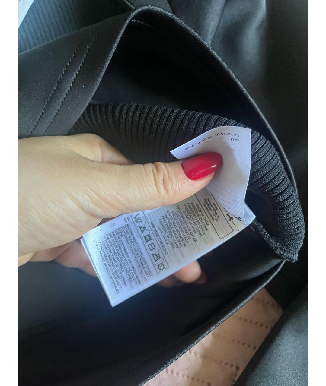 ADIDAS BY STELLA MCCARTNEY Черная полиамидовая спортивная куртка, фото 7