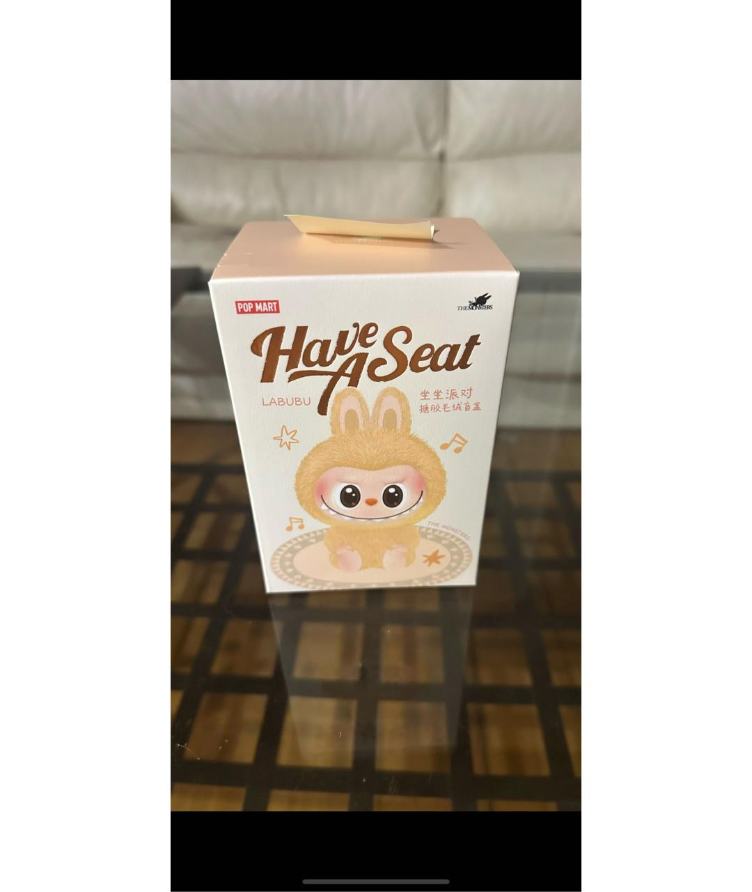 Labubu Желтый брелок, фото 2