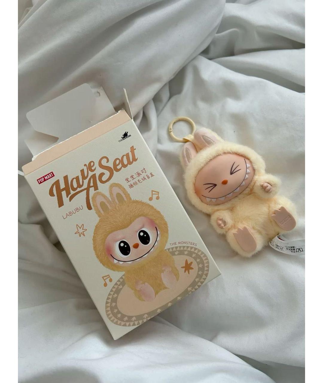 Labubu Желтый брелок, фото 4