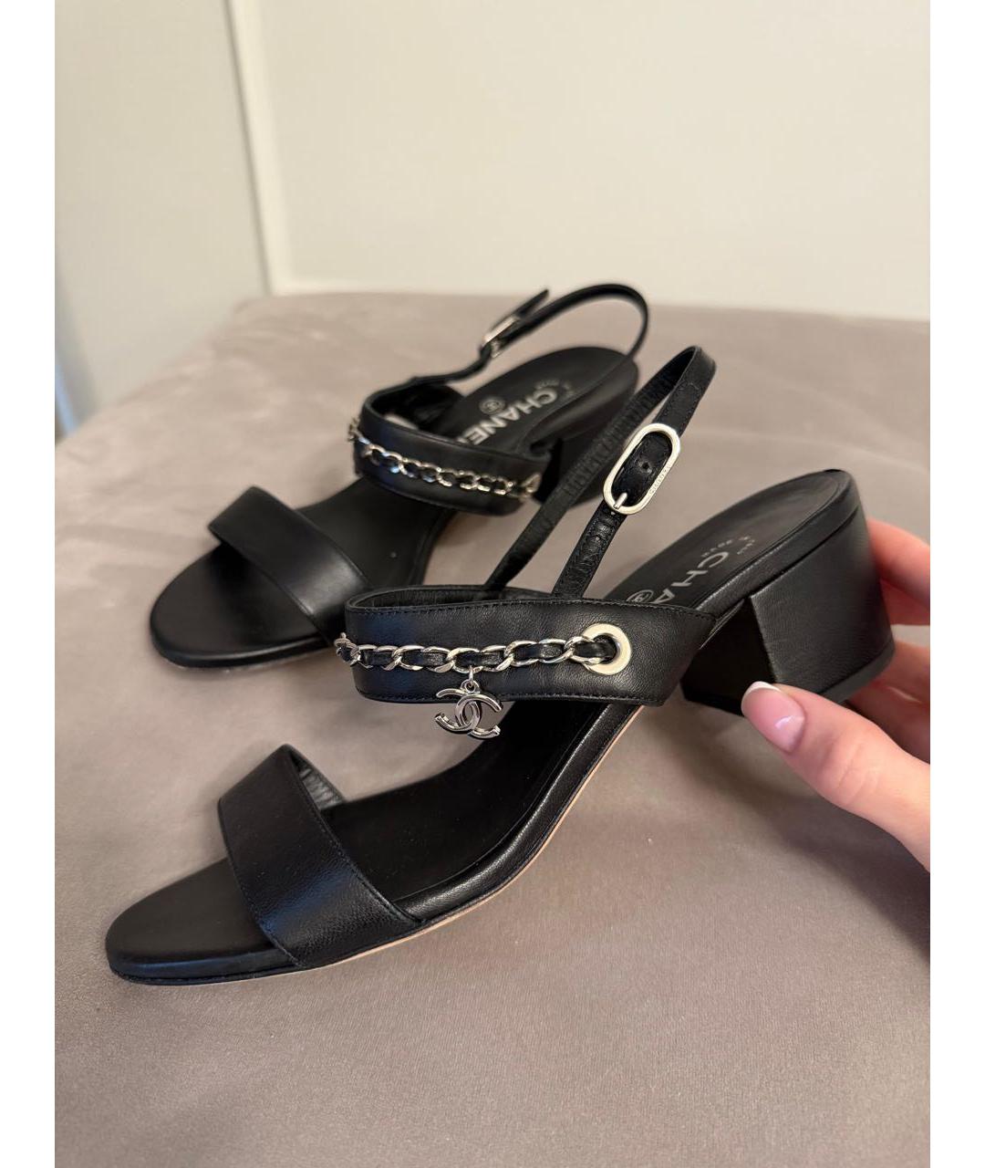 CHANEL Босоножки, фото 5