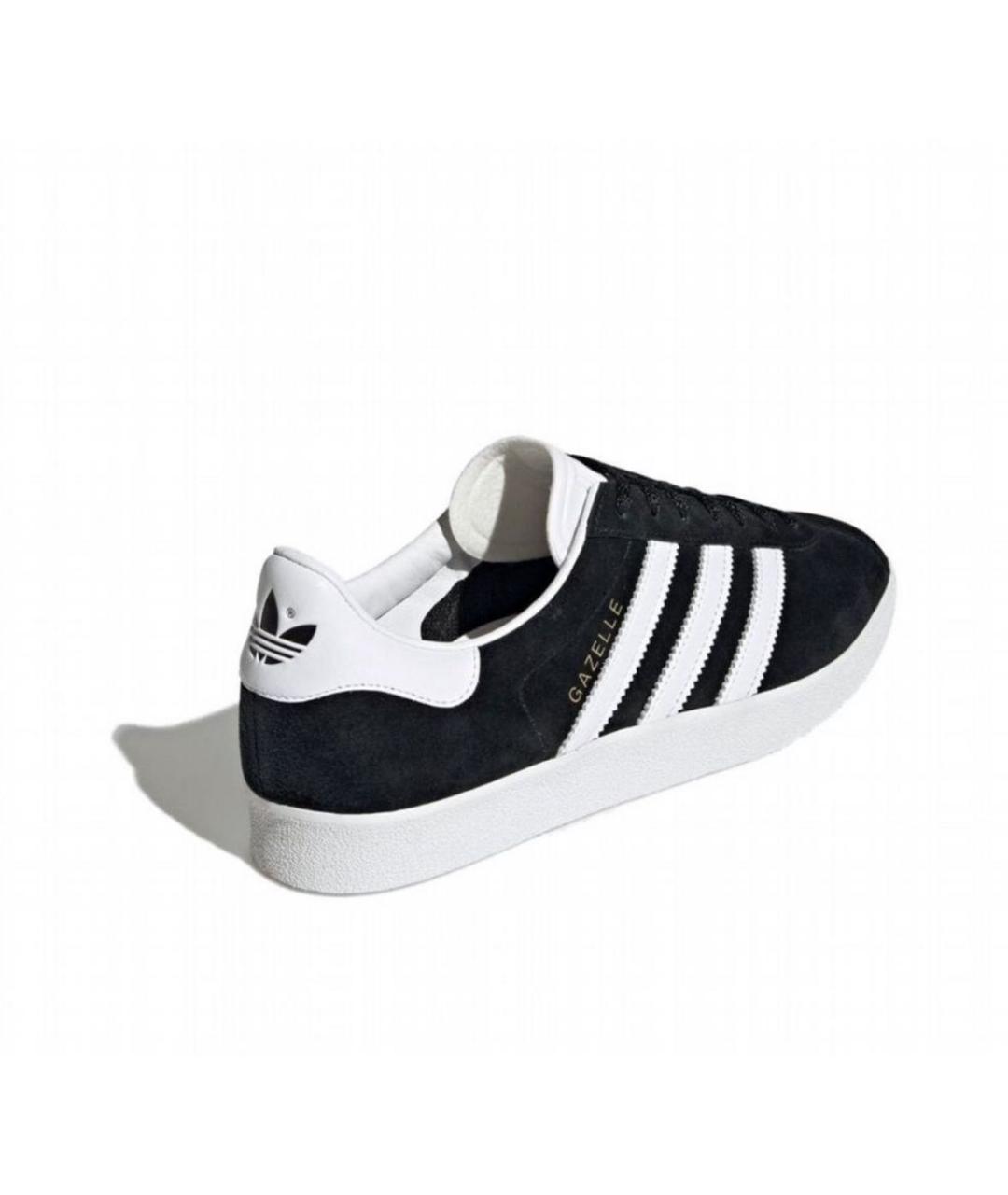 ADIDAS Черные замшевые низкие кроссовки / кеды, фото 4