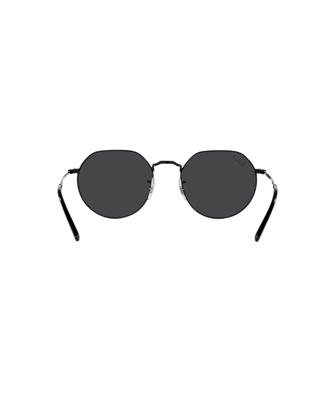 RAY BAN Черные металлические солнцезащитные очки, фото 6