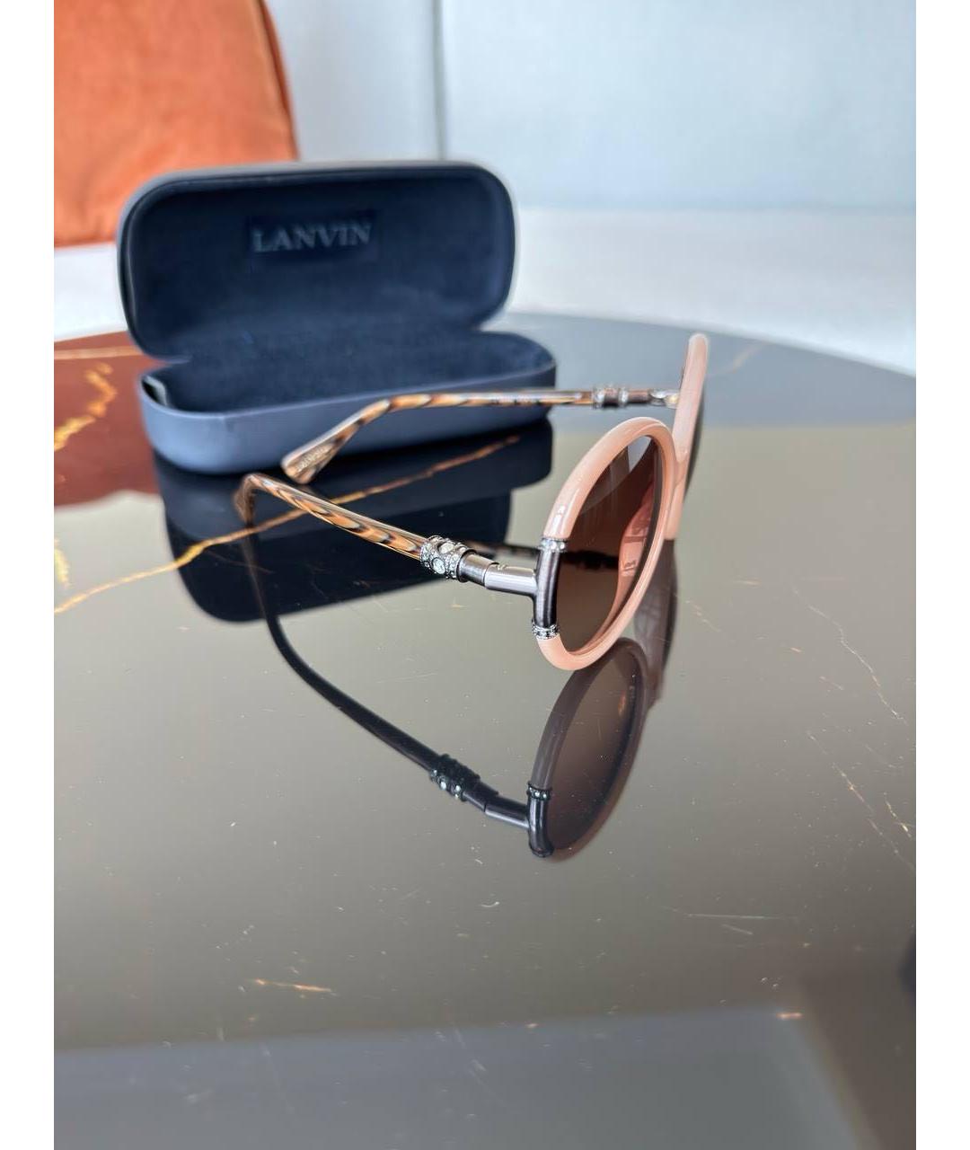 LANVIN Пластиковые солнцезащитные очки, фото 3